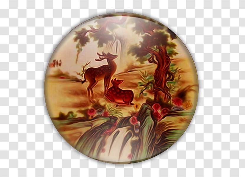 U7435u7436 Deer - Reindeer Transparent PNG