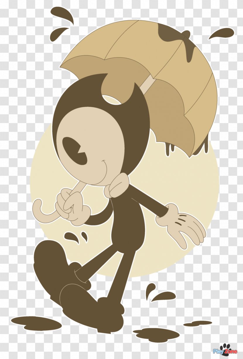 Bendy And The Ink Machine Fan Art Umbrella DeviantArt - Fictional Character Transparent PNG