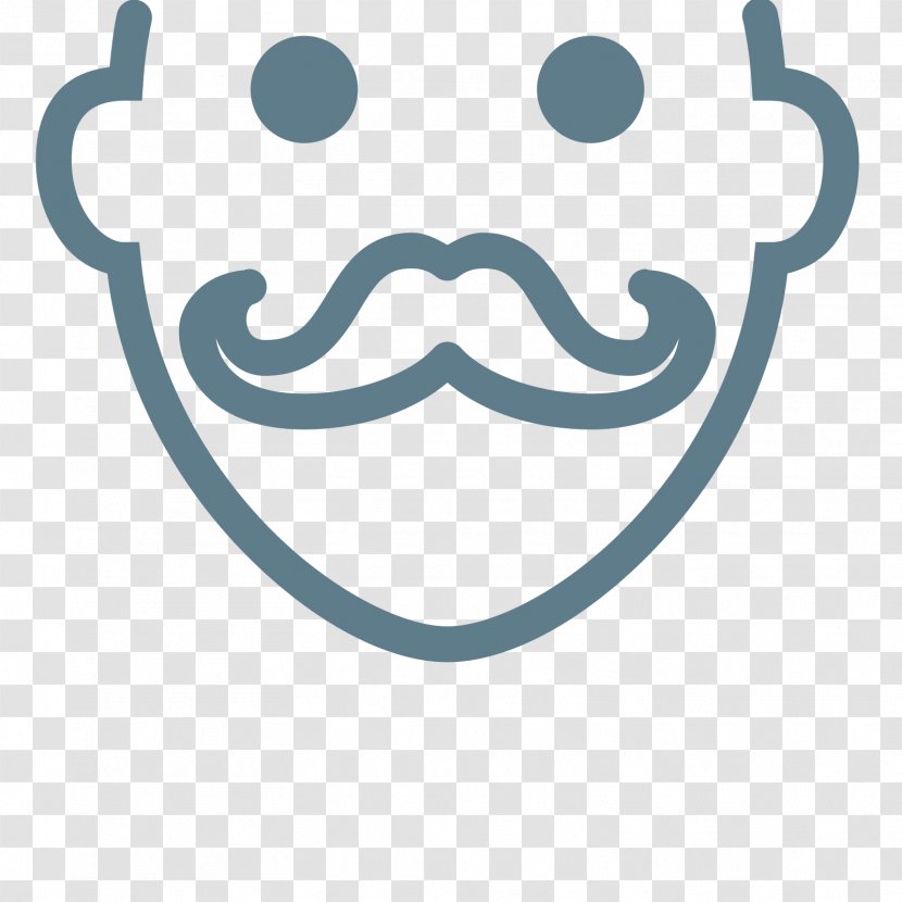 Designer Stubble Moustache - Smile Transparent PNG