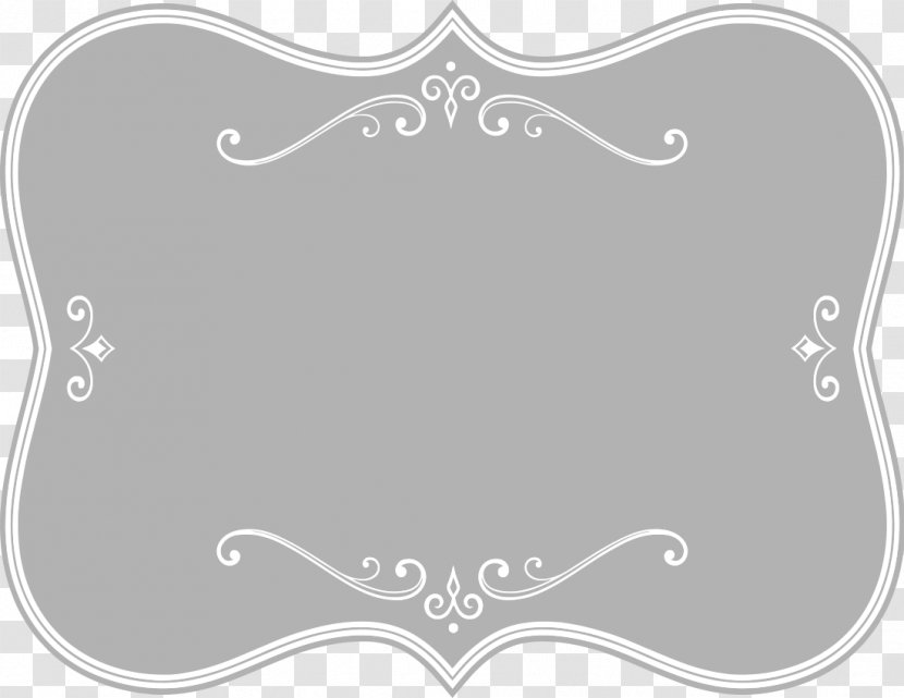 Wedding Invitation Greeting & Note Cards Cake - Rectangle - Silver Frame Transparent PNG