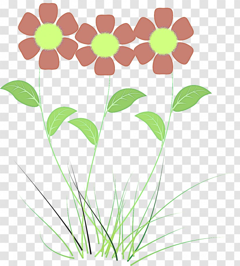 Flower Plant Clip Art Leaf Grass - Flowering Flowerpot Transparent PNG