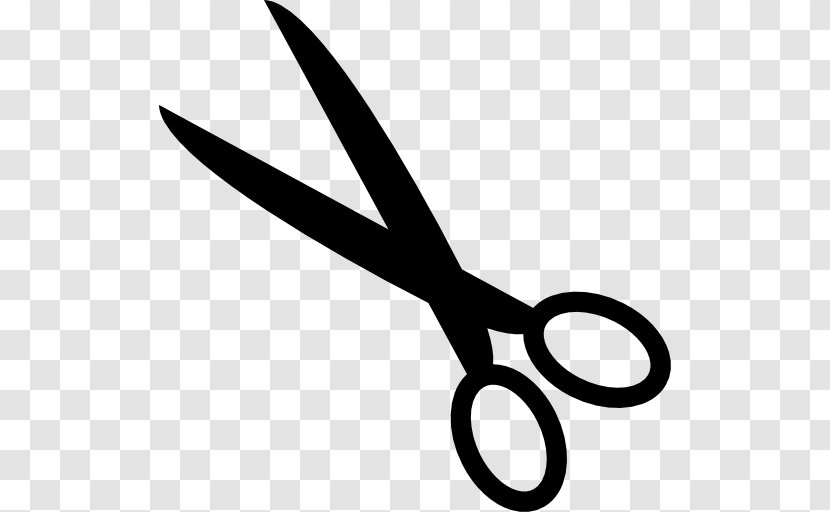 Scissors Silhouette Hair-cutting Shears - Scissor Transparent PNG