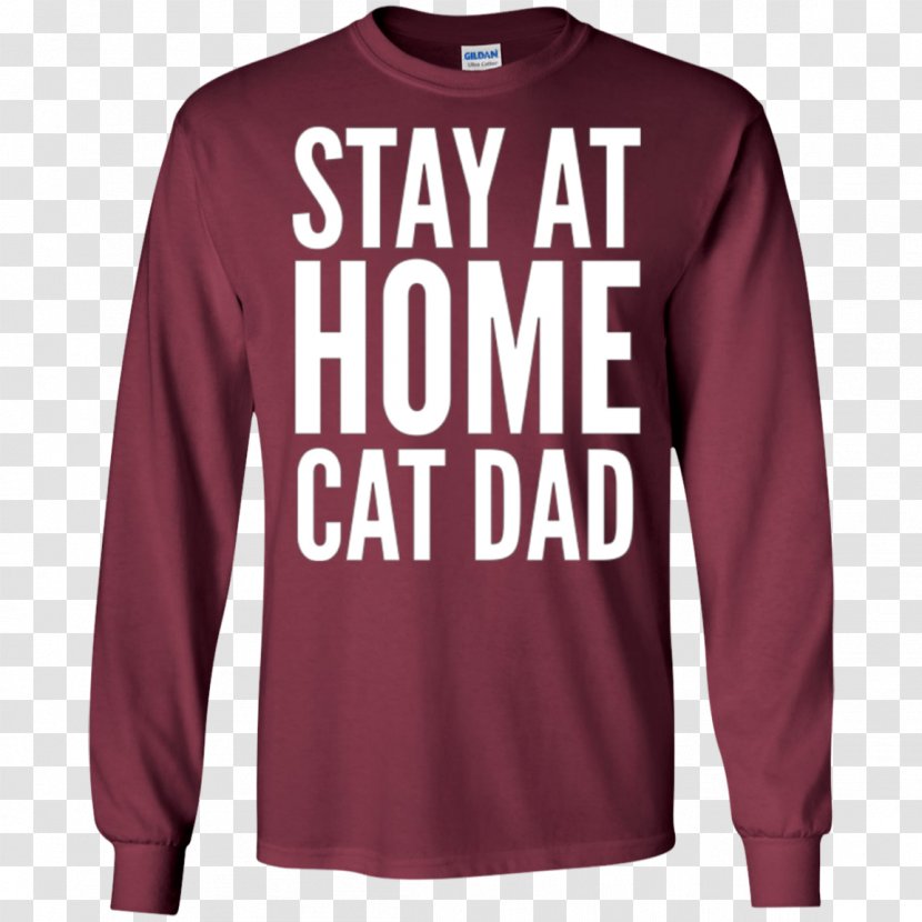 Long-sleeved T-shirt Clothing - T Shirt - Stay At Home Transparent PNG