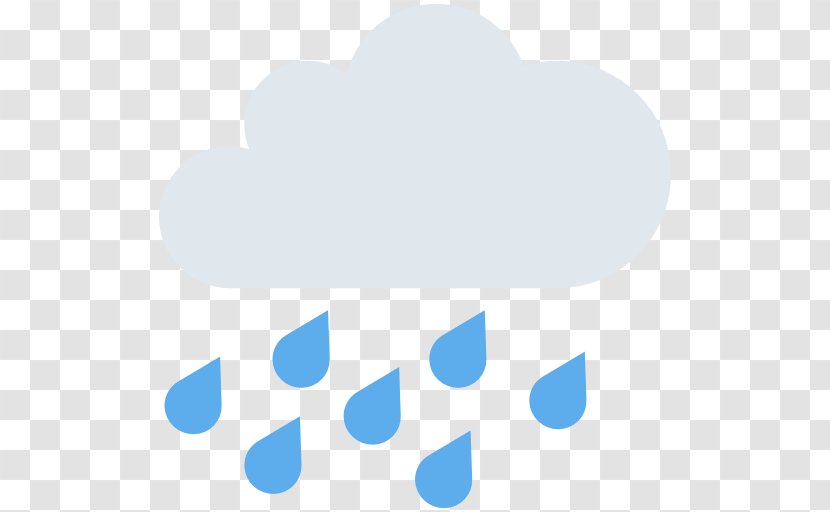 Emoji Cloud Rain Sky - Logo Transparent PNG