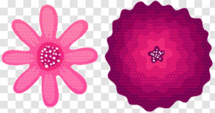 Pink Flower Cartoon - Magenta - Petal Transparent PNG