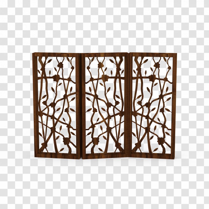 Brown 3D Computer Graphics Folding Screen - Window - Japanese With Frame Transparent PNG