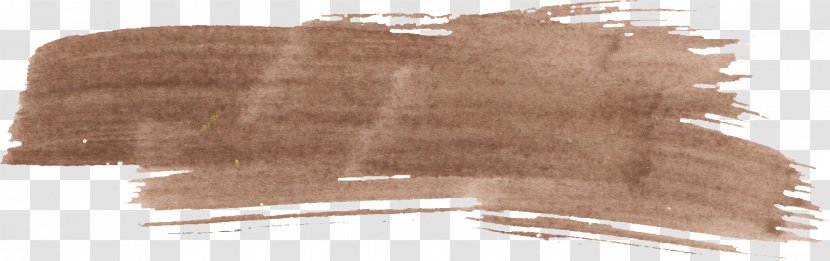 Watercolor Painting Brown Paint Brushes - Background Entry Transparent PNG