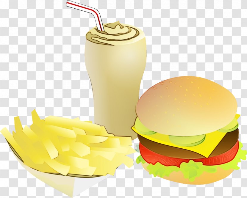 Hamburger Fast Food Junk Pillowcases & Shams - Side Dish Transparent PNG