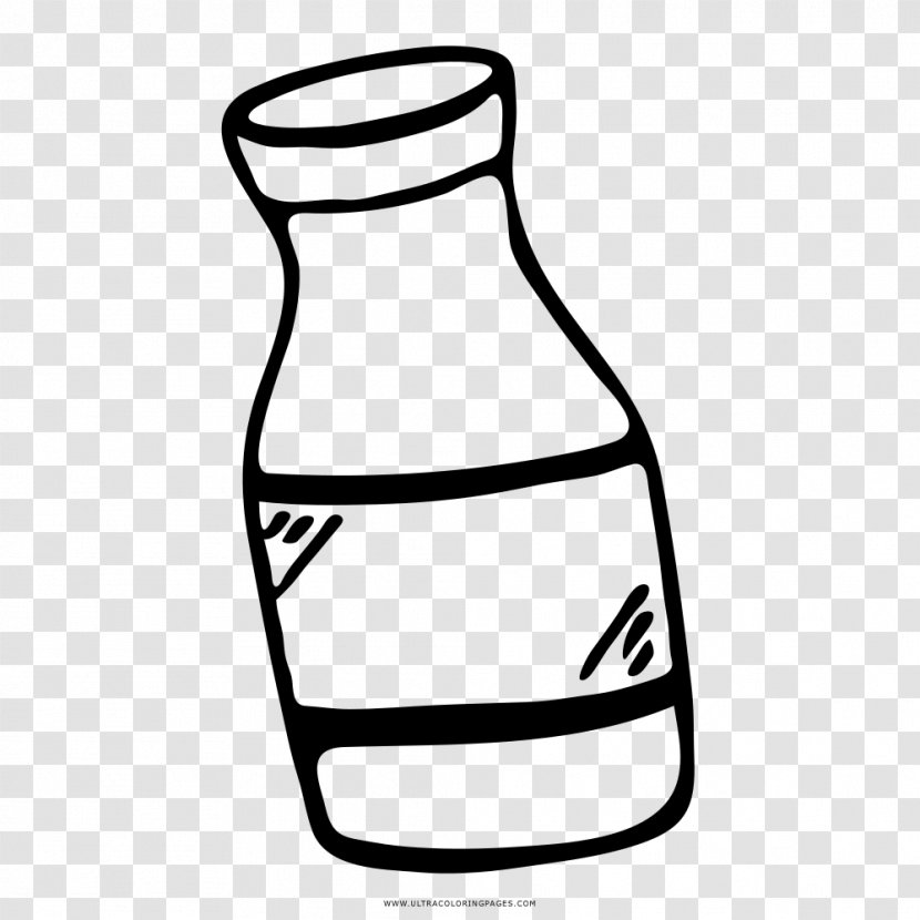 Drawing Coloring Book Black And White Liquid Bottle - Monochrome - Tequila Bottles Transparent PNG