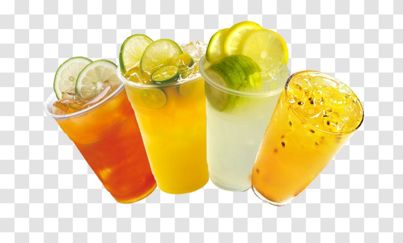 Tea Juice Cocktail Garnish Limeade Lemonade - Kumquat - Summer Drinks Transparent PNG