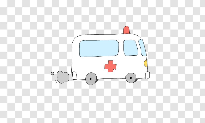 Cartoon - Pixel - Vector Ambulance Transparent PNG