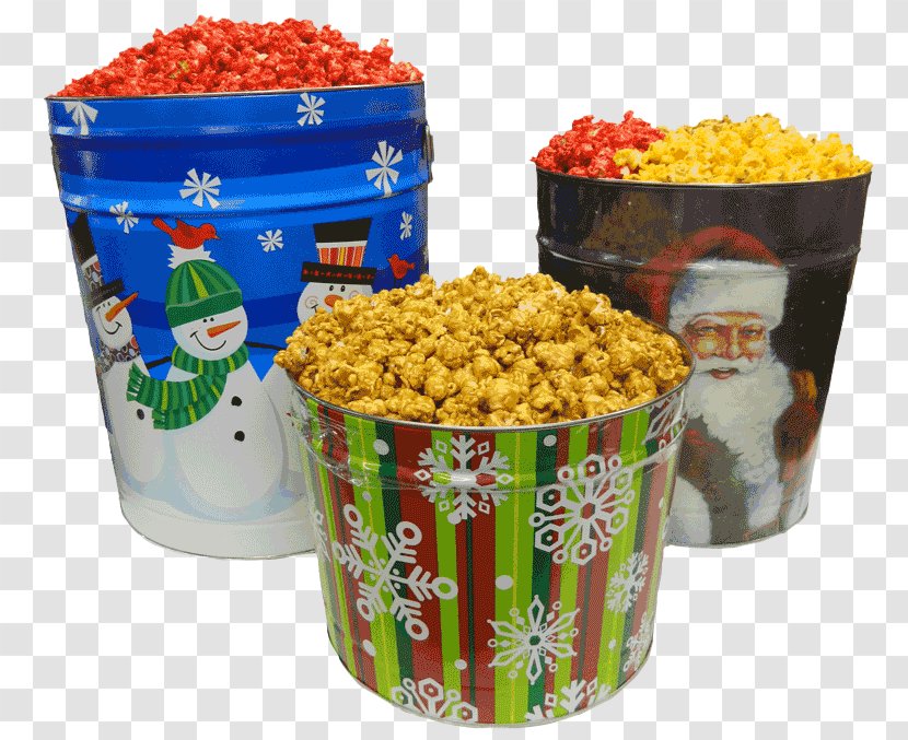 Popcorn Food Tin Can Gift Container - Custard Transparent PNG
