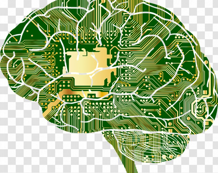 Artificial Neural Network Computer Anatomy Brain - Silhouette Transparent PNG