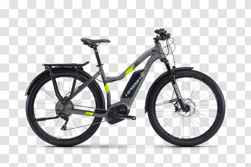 Haibike SDURO Trekking 6.0 (2018) Electric Bicycle HardSeven - Handlebar - New Arrival Flyer Transparent PNG