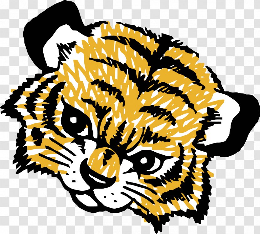 Tiger Clip Art Illustration Lion - Small To Medium Sized Cats - Hob Transparent PNG
