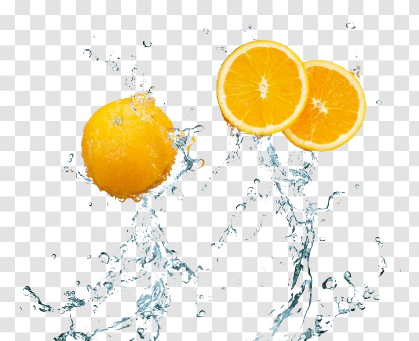 Orange Juice Stock Photography Slice Water - Yuzu - Oranges In The Transparent PNG
