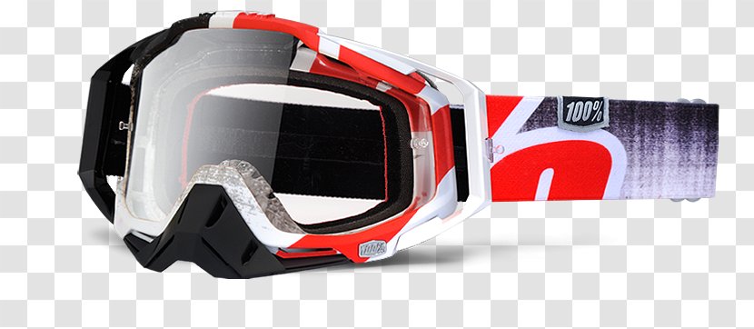 Goggles Glasses Lens Red Oakley, Inc. - Racing - Motocross Transparent PNG
