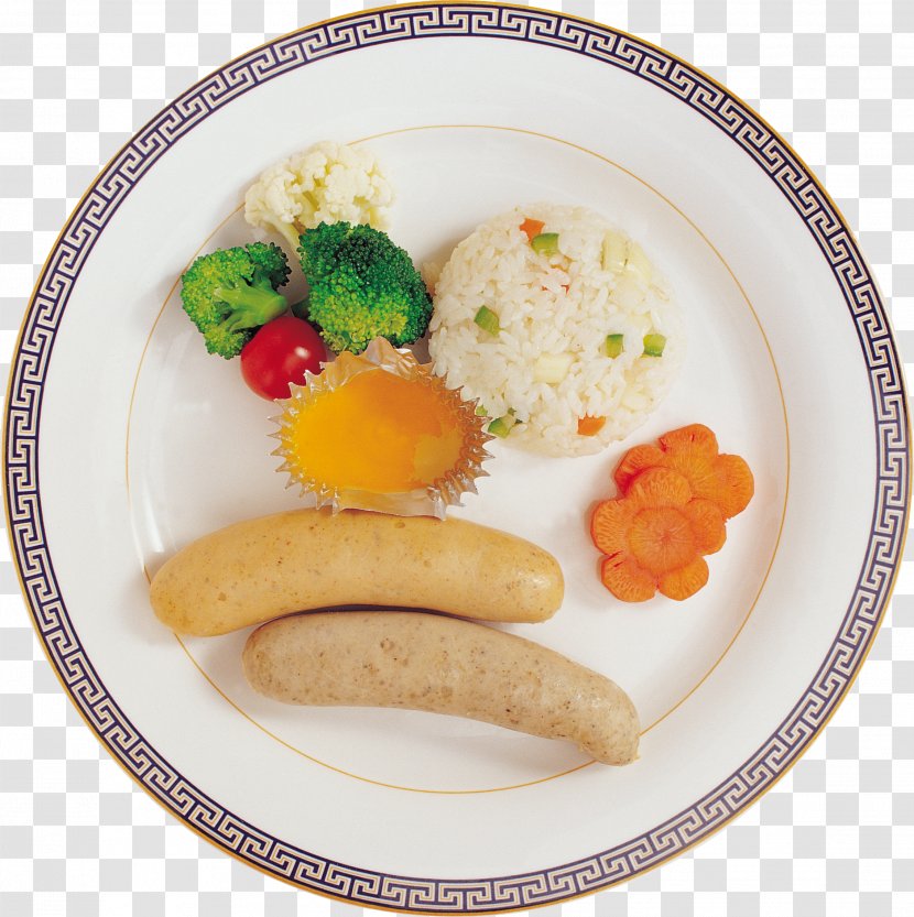 Breakfast Fried Egg Sausage - German Food Transparent PNG
