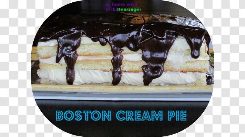 Boston Cream Pie Carrot Cake Bakery Chocolate - Flour Pies Transparent PNG