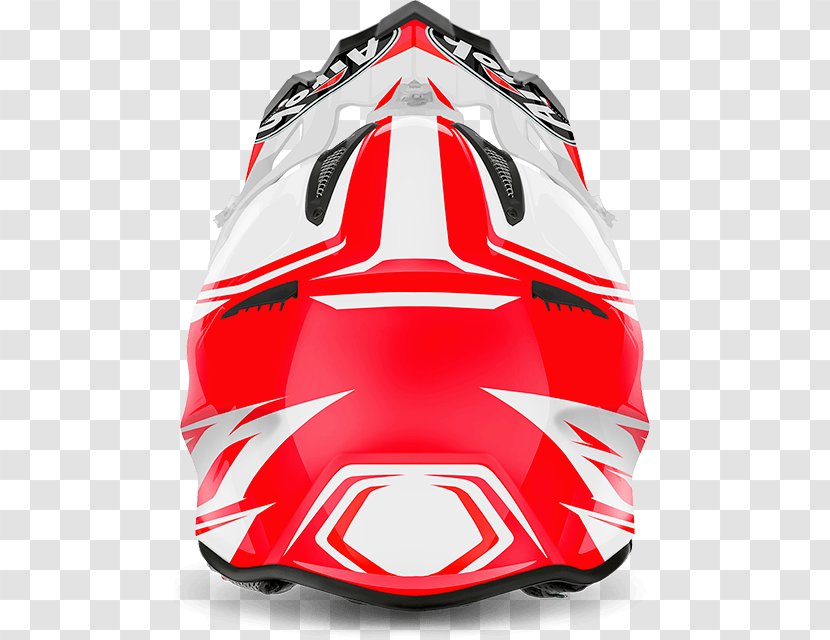 Motorcycle Helmets Airoh Red Gloss Aviator 2.2 Ready MX Helmet | 2017 Collection Blue - Offroading Transparent PNG