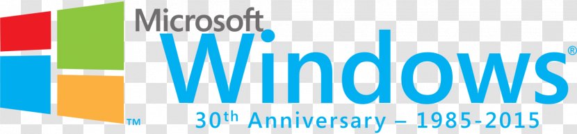 Windows 8.1 Microsoft Installation - Product Key - 30th Anniversary Transparent PNG