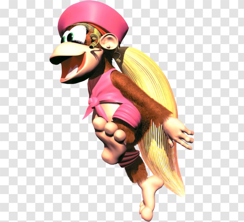 Donkey Kong Country 2: Diddy's Quest 3: Dixie Kong's Double Trouble! Country: Tropical Freeze Land 2 - Fictional Character - Nintendo Transparent PNG