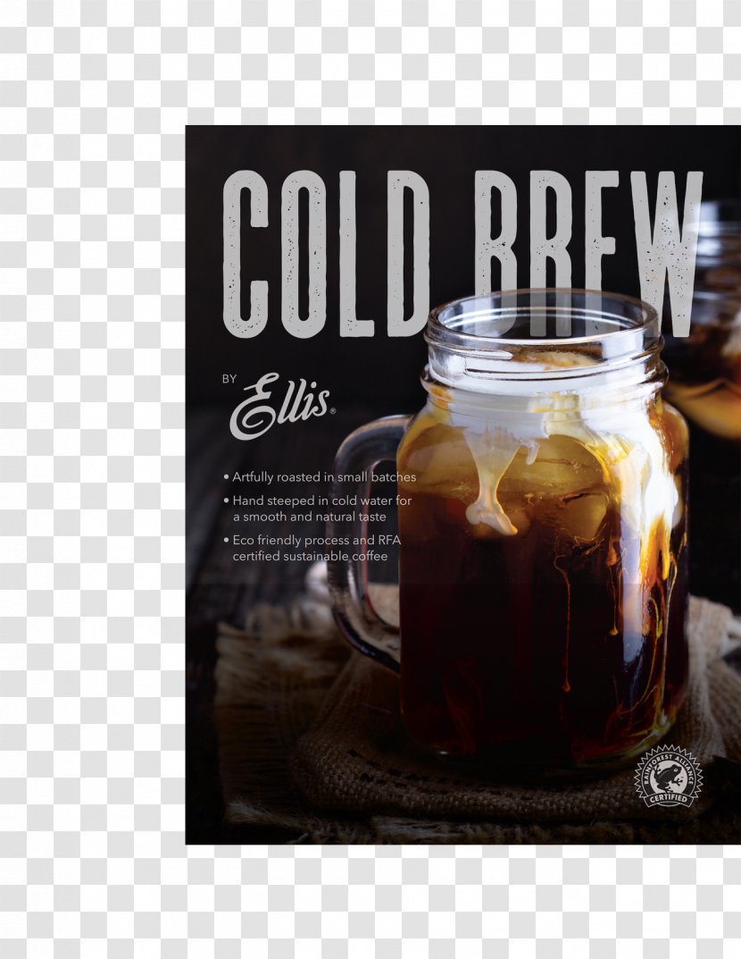 Iced Coffee Cold Brew Cafe Tea - Recipe Transparent PNG