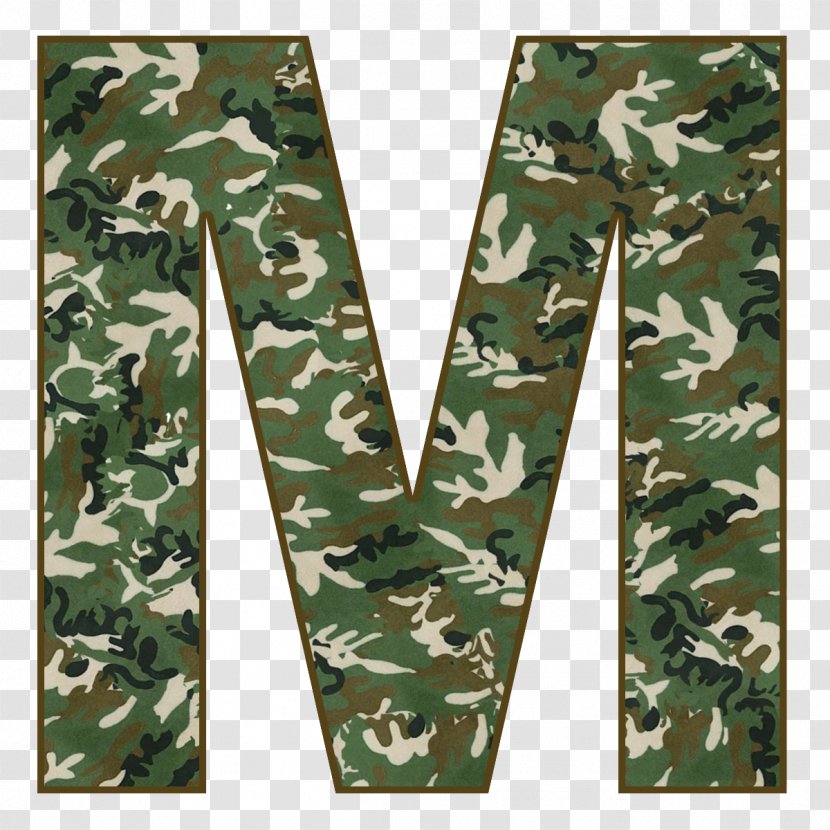 Letter Alphabet Military Camouflage - K - CAMOUFLAGE Transparent PNG