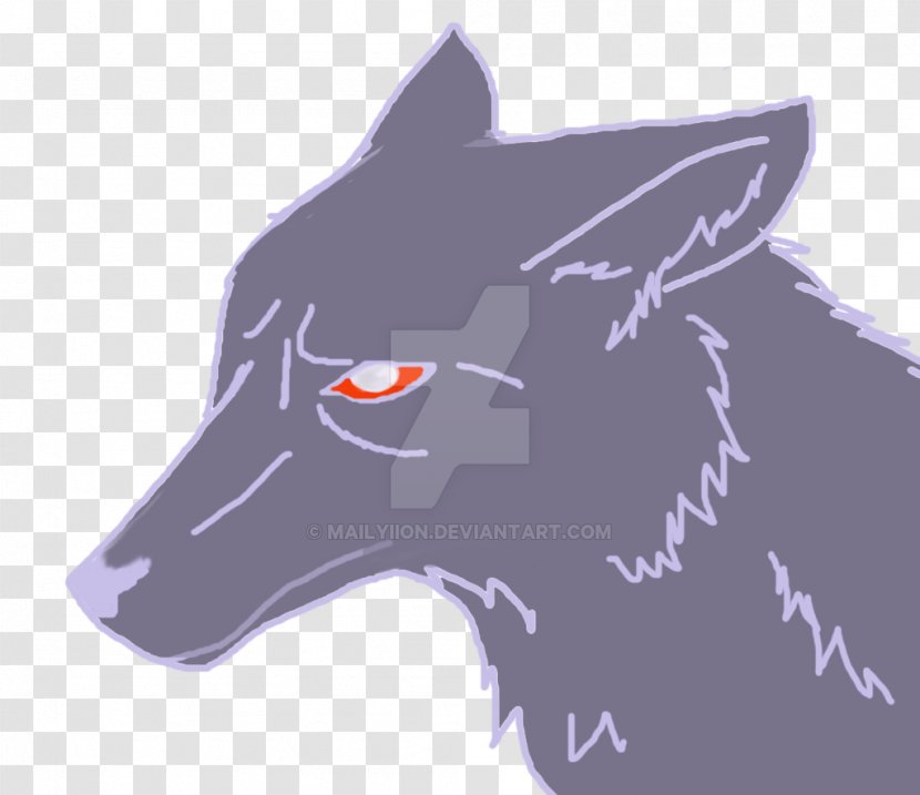 Scarlett Overkill Canidae Dog Bird Werewolf - Head - The Wolf And Moon Transparent PNG