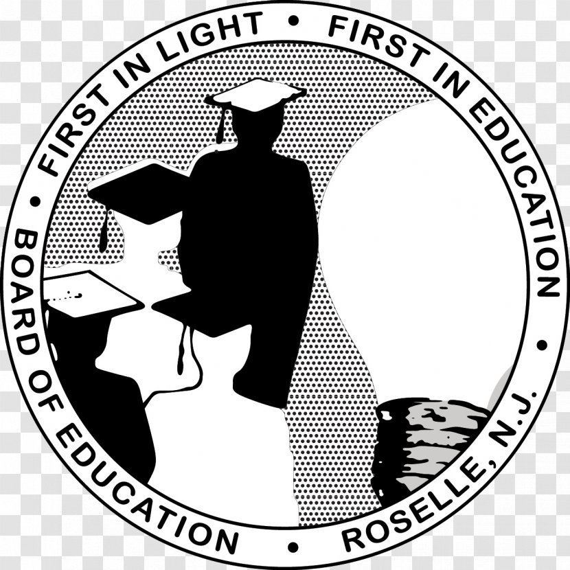 Abraham Clark High School Roselle Board Of Education District - Monochrome Transparent PNG