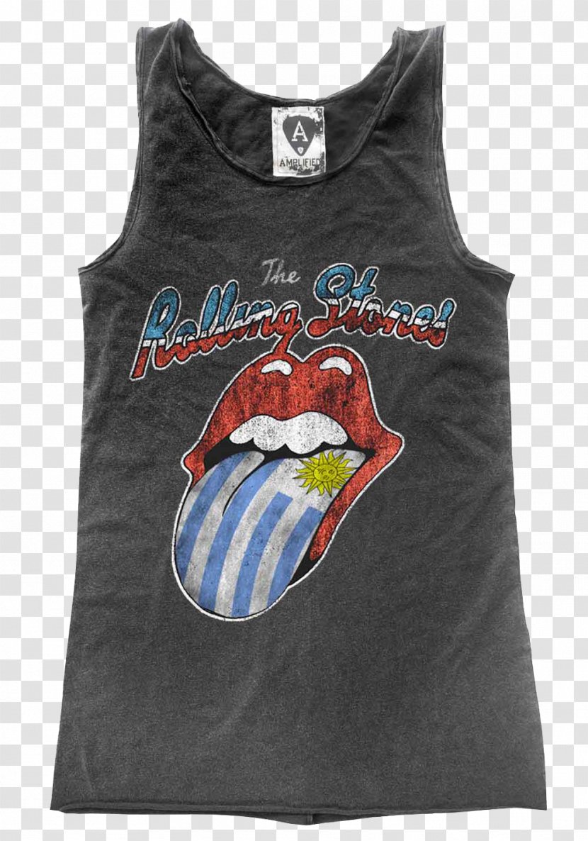 T-shirt Sleeveless Shirt Rocks Off The Rolling Stones IPad - Silhouette Transparent PNG