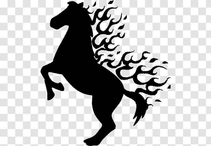 Mustang Stallion Clip Art Horse Tack Silhouette - Towel Transparent PNG