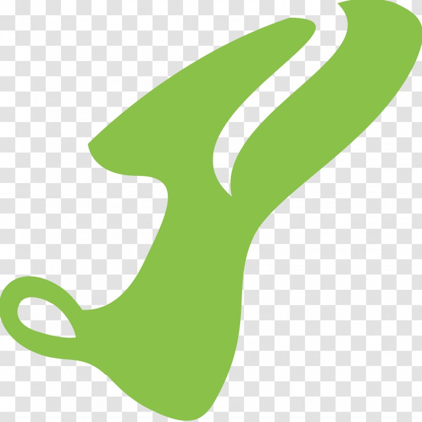 Logo Leaf Font - Vegan Transparent PNG