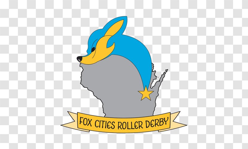 Fox Cities Roller Derby Wisconsin Women's Flat Track Association - Beak - Wing Transparent PNG
