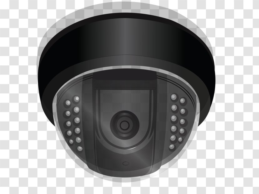 Closed-circuit Television Camera Lens Computer Monitor Security - Hardware Transparent PNG