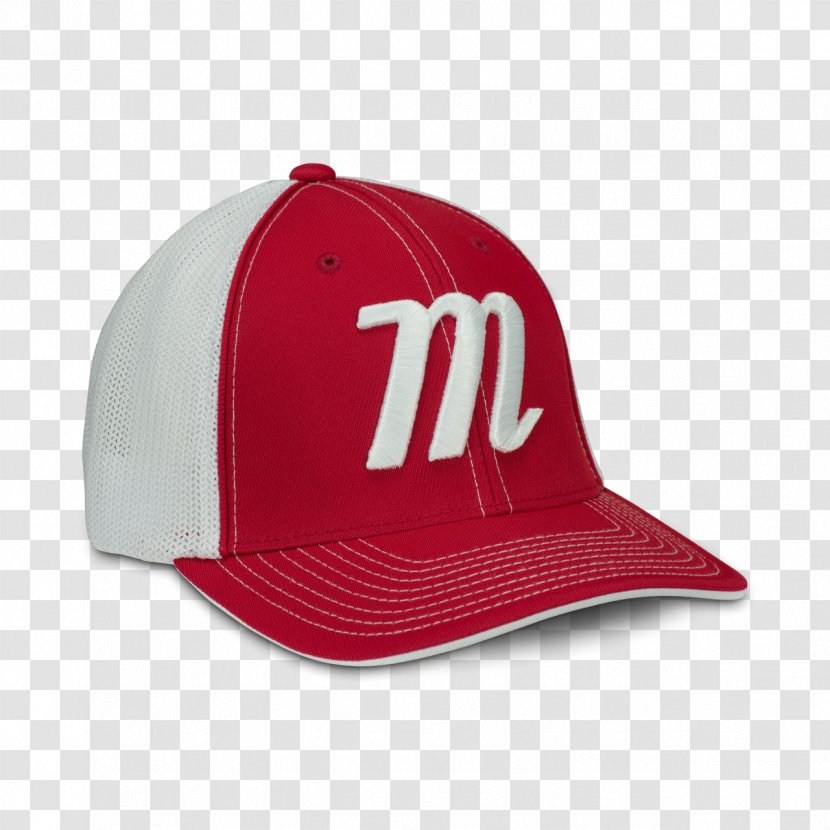 Baseball Cap Trucker Hat Headgear - Marucci Sports - Red Transparent PNG