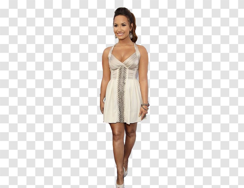 Demi Lovato Cocktail Dress Chiffon Fashion - Runway Transparent PNG