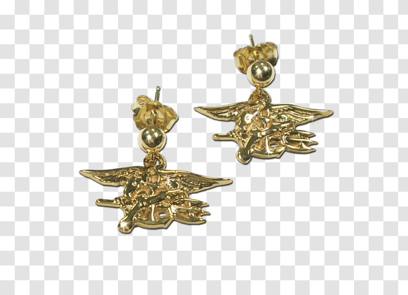Special Warfare Insignia Trident United States Navy SEALs Naval Command Republic Of Korea Flotilla - Body Jewelry - Pigeon Dangling Ring Transparent PNG
