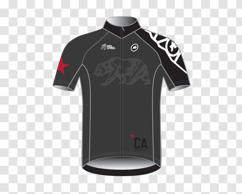 2017 Tour Of California 2018 T-shirt Cycling Jersey - Outerwear Transparent PNG