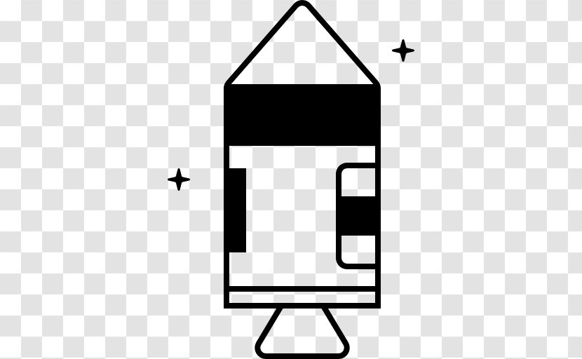 Transport Space Capsule Clip Art - Black And White Transparent PNG