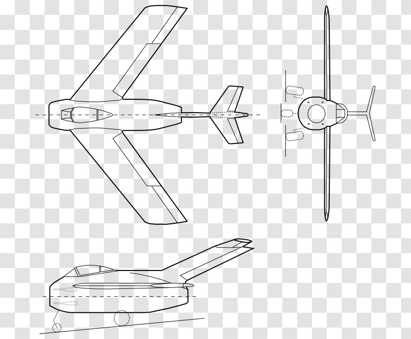 Focke-Wulf Ta 183 Messerschmitt Me 262 Airplane Day Fighter - Hardware Accessory Transparent PNG