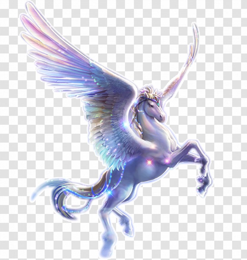 Diamond Unicorn Rhinestone Pegasus Embroidery - Mosaic - Angel Transparent PNG