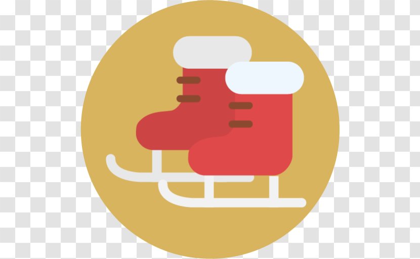 Christmas Day Ice Skates - Skating Transparent PNG