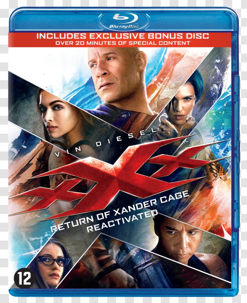 Deepika Padukone XXx: Return Of Xander Cage Blu-ray Disc Ultra HD - Silhouette Transparent PNG