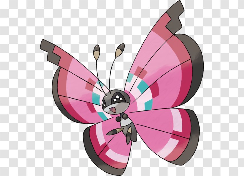 Pokémon X And Y Sun Moon Ultra Scatterbug - Insect - Bugfly Transparent PNG