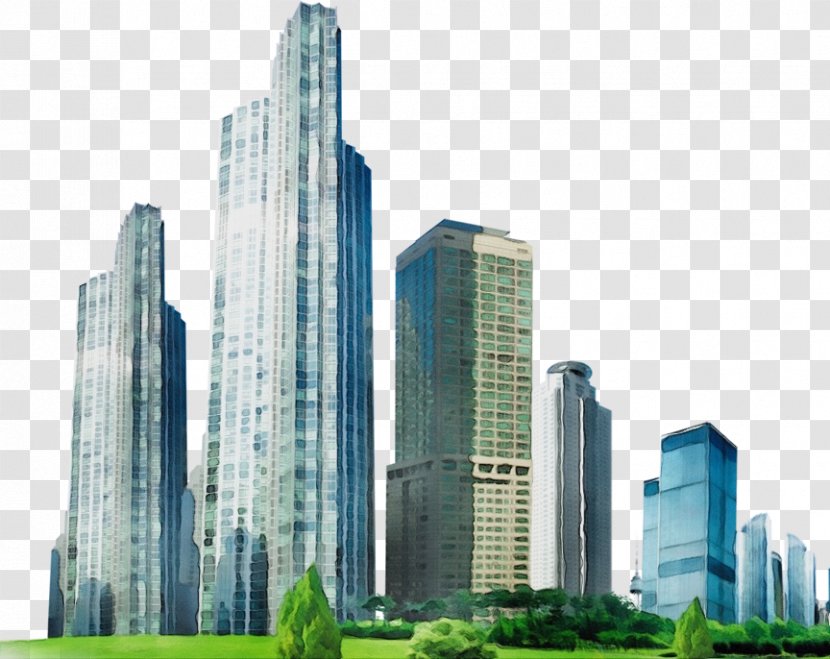 Real Estate Background - Headquarters - Apartment World Transparent PNG