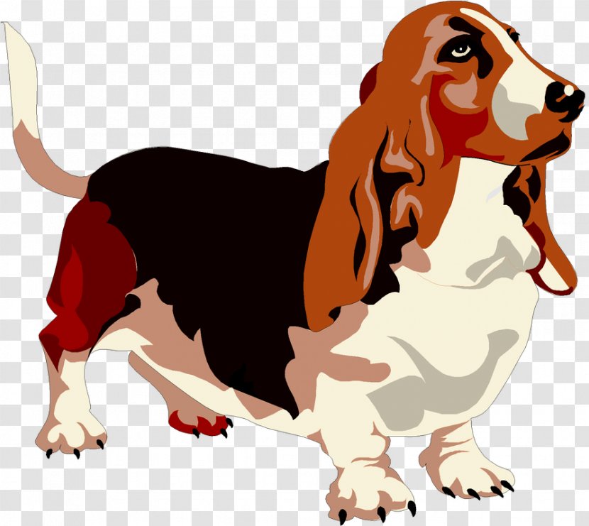 I Love My Basset Hound T-Shirt Puppy - Banner Transparent PNG