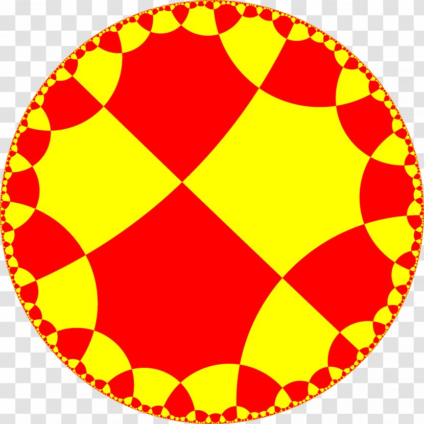 Tessellation Uniform Tilings In Hyperbolic Plane Truncation Geometry - Symmetry - Rhombille Tiling Transparent PNG