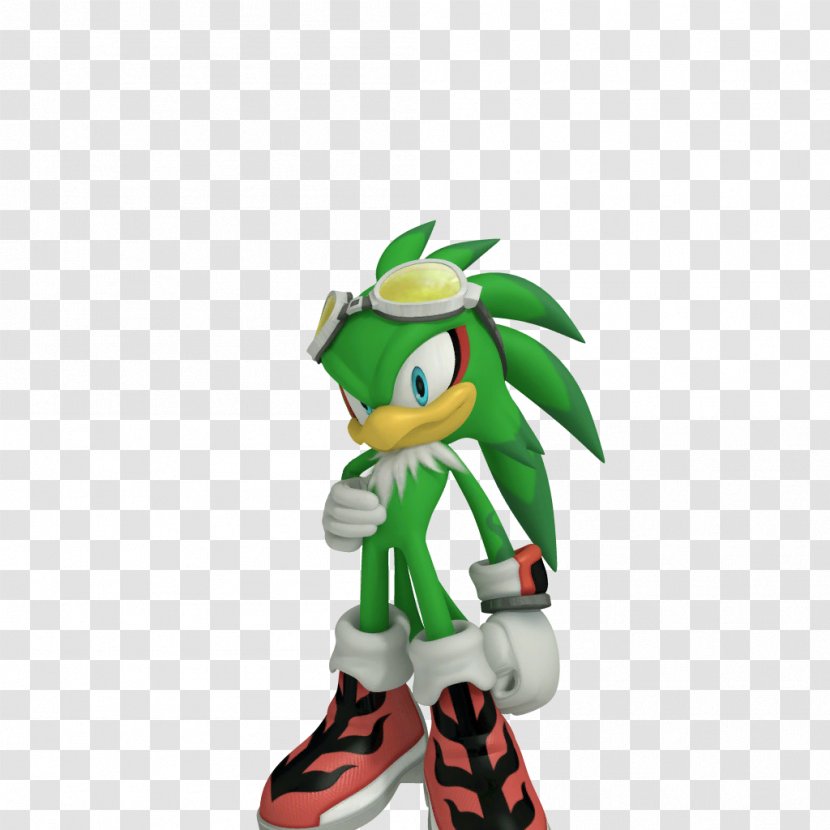 Sonic Free Riders Riders: Zero Gravity Tails & Sega All-Stars Racing - Action Figure - Jet Transparent PNG