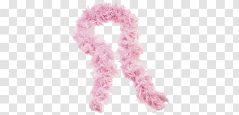 Miss Piggy Feather Boa Costume Party Dress Scarf - Fur Transparent PNG